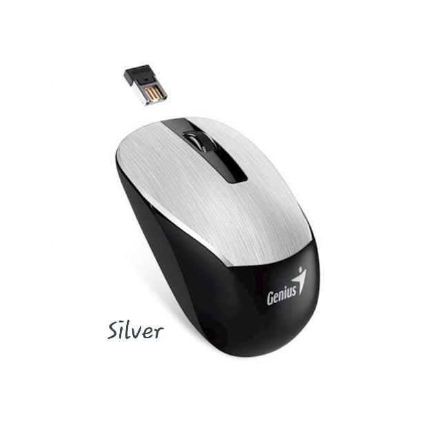 Mouse Wireless GENIUS NX7015 Mouse NX 7015 WIRELESS Optical Mouse ORIGINAL &amp; GARANSI RESMI