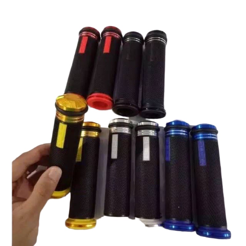 Handgrip Bulu + Jalu cnc Thailand Ori Universal Stang Handfat Pro Peganggan Stir Hand Grip Motor motor