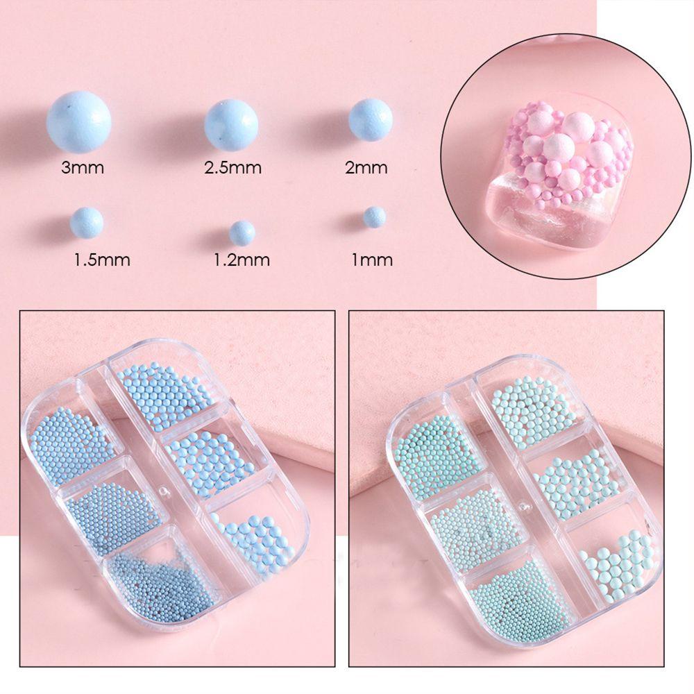 Mxbeauty Manik-Manik Nail Art Wanita Mini Gadis Warna Permen Salon Kuku DIY Bahan Kuku Perhiasan Nail Art