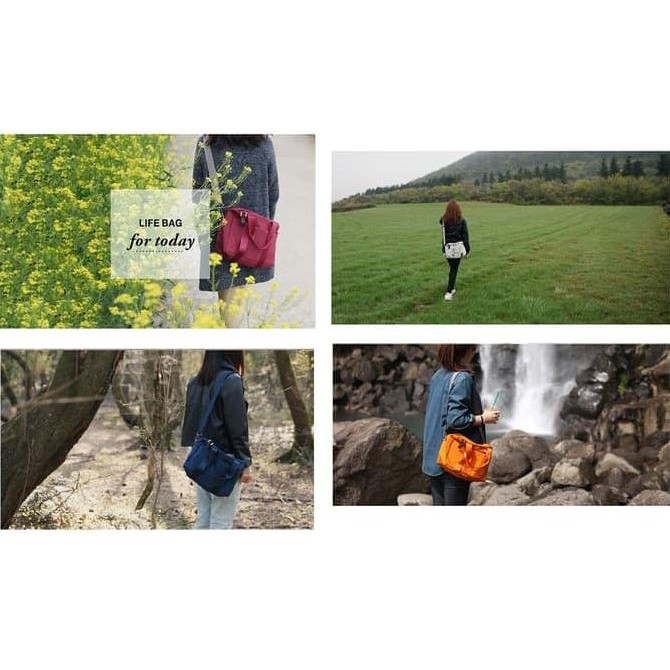 Korea Life Bag For Today / Tas Travel Cross Body Selempang