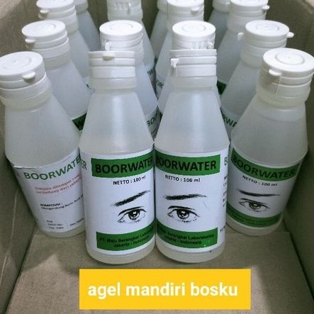 Boorwater 100ml/Pencuci Mata Steril/Boor Water