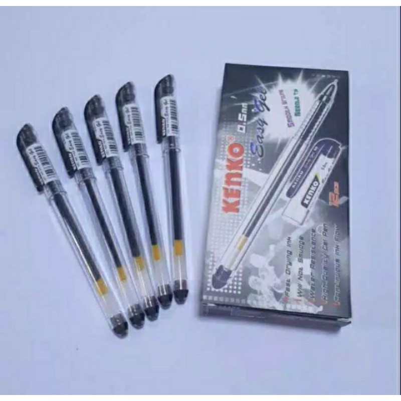 

PULPEN EASY GEL HITAM KENKO