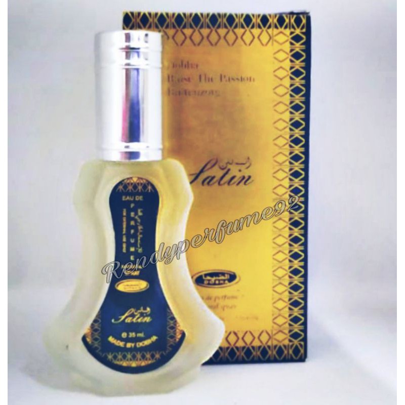 Minyak Wangi Parfum Dobha Spray 35ml Aroma Satin 100% Original