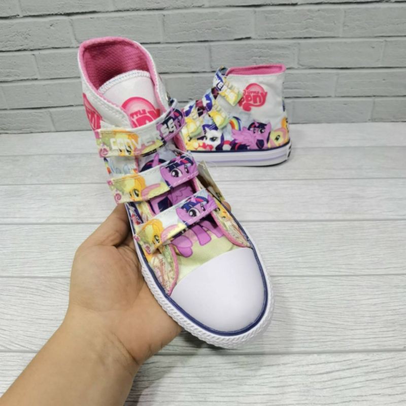 SEPATU KIDS ANAK CONVERSE ALL-STAR MOTIF LITTLE PONY HIGH 21-35