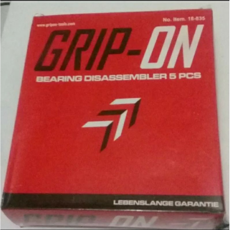 Treker bearing puller grip on bearing disassembler