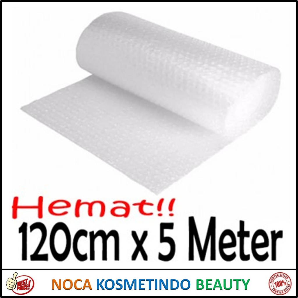 

Per Gulungan Besar - Plastik Bubbe - Bubble Wrap 5Meter - HITAM