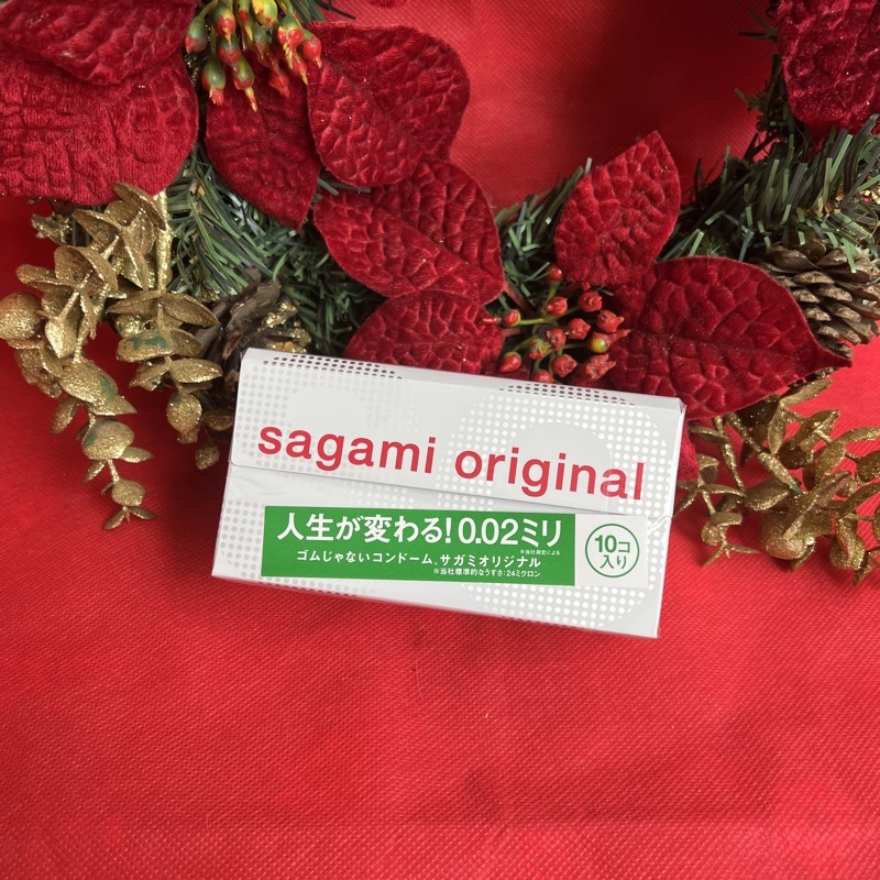 Kondom Sagami 0.02 isi 10pcs - Sagami Condom 1 Box Original Japan