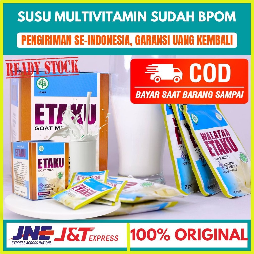 

ETAKU GOAT MILK Susu Multivitamin Susu Kambing Susu Tinggi Kalsium Susu Kambing Bubuk