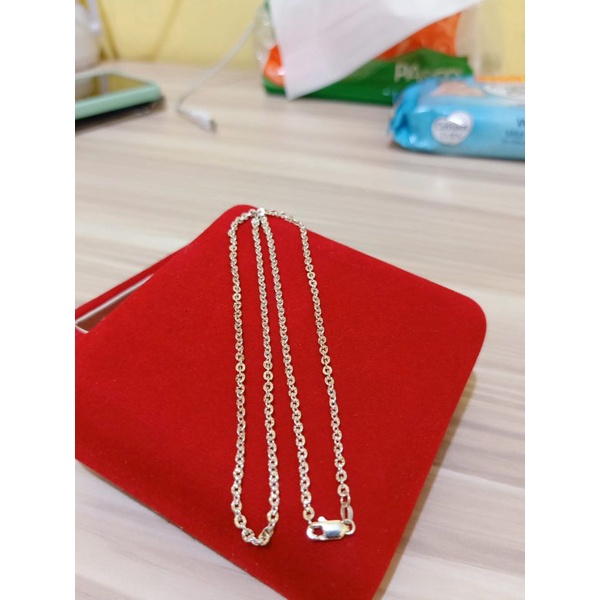 KALUNG NORI UKIR PADAT PERAK 925 LAPIS MAS