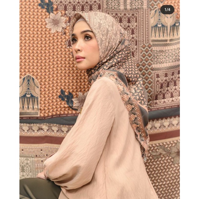 Original Scarf by Wearing Klamby Julang Scarf x Hamidah Series Bosphorus (BISA NEGO)