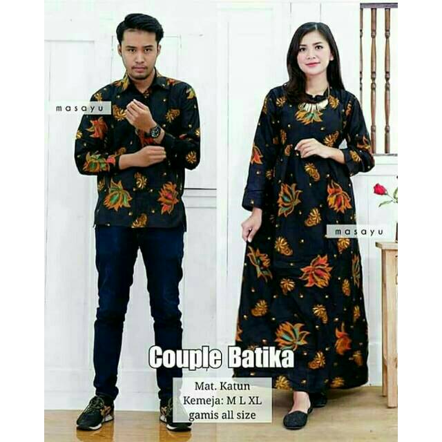 Distributor Maura Couple - Sania Ruffle Batik Couple Ori Ndoro Jowi Dnt Garansi Termurah Shopee- Oktavia qK5Z65TLZOwyA