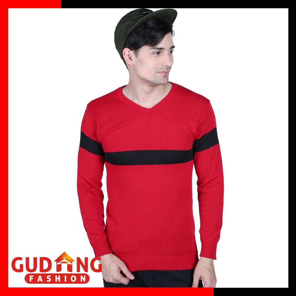 Sweater Panjang Pria Rajut SWE 804