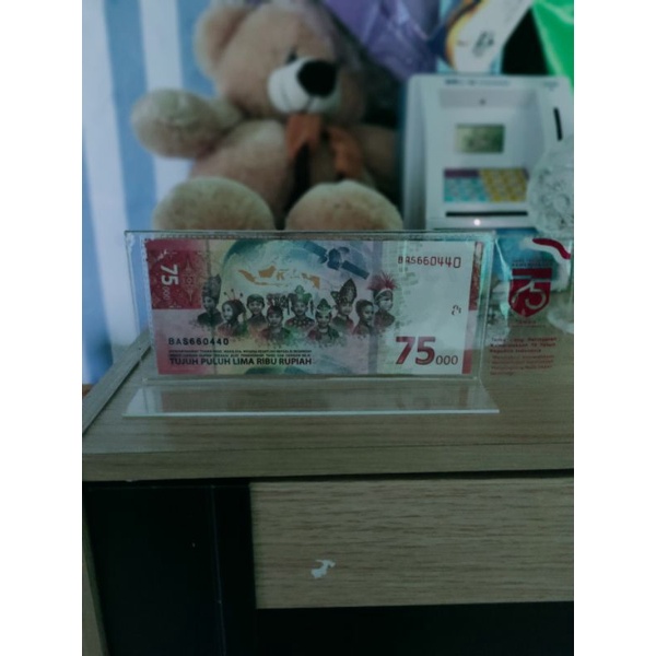 Pajangan Uang 75 ribu