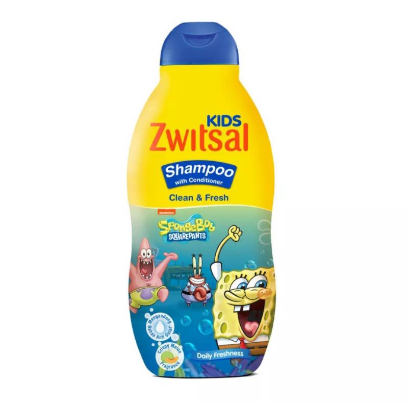 Zwitsal kids shampoo conditioner 180ml/shampo anak bayi ZWITSAL 180 ML Pink Hijau Biru switzal