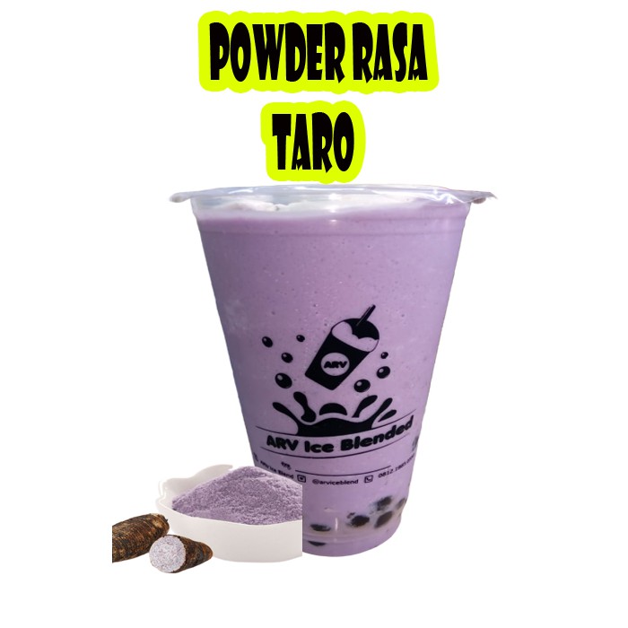 

Bubuk Minuman Rasa TARO / Powder Drink Plain 500gr