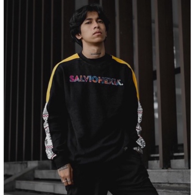 List Rainbow Crewneck Salviohexia Crewneck Salvio Hexia Crewneck Unisex Crewneck Pria Sweatshirt Unisex