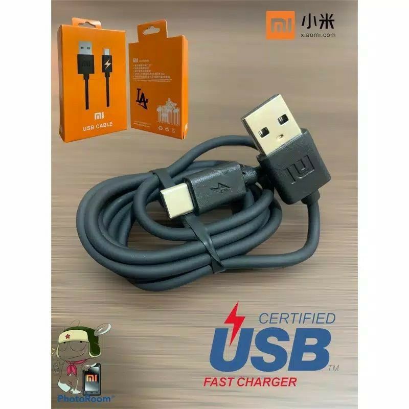 KABEL DATA XIAOMI 2A ORI 100% MICRO USB/ TYPE-C Fast charging kwalitas bagus