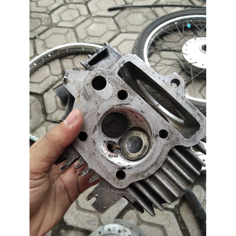 kop/silinder head Astrea Grand/Supra/C-series Klep Sonic