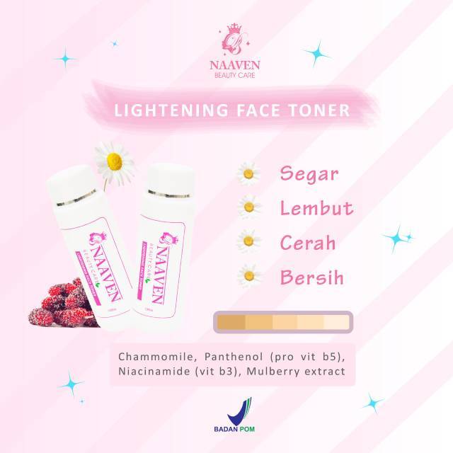 Toner Normal Naaven Beauty Care / Naven / Skincare / Anti merkuri