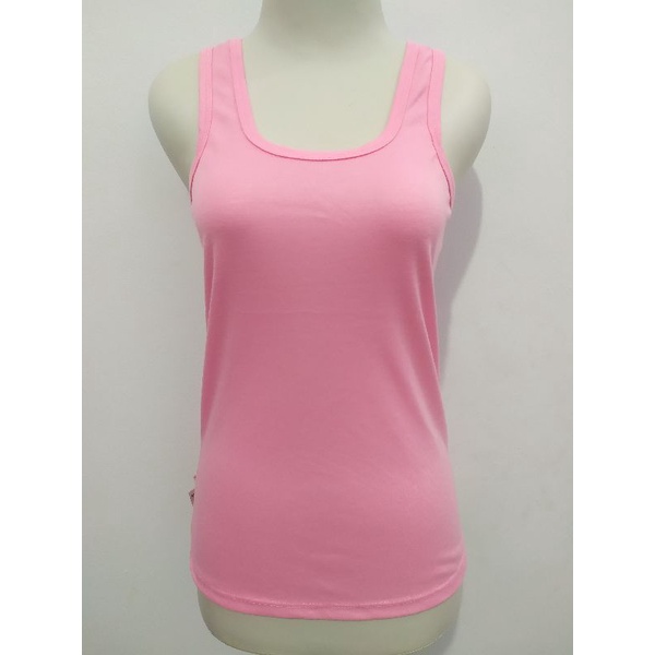 Tanktop wanita tali besar /Singlet wanita premium#Tanktop Jumbo Virtus#Promo-Pink