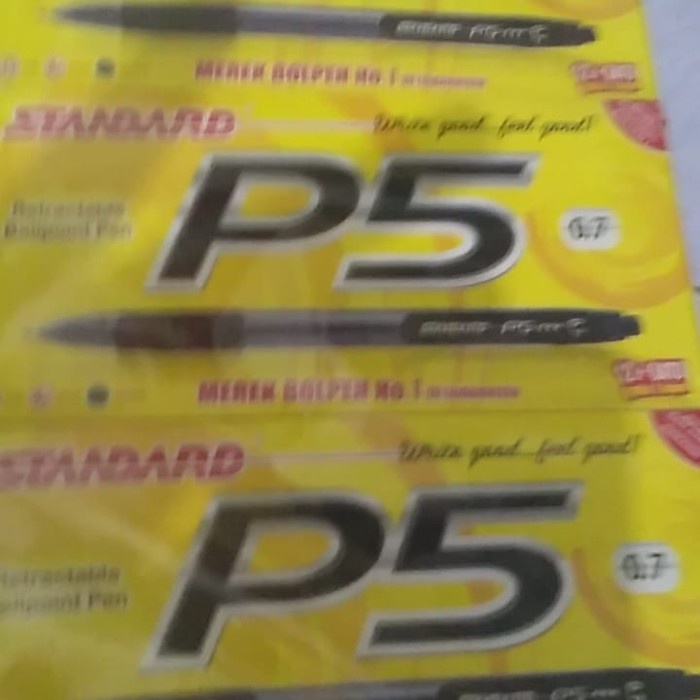 

Murah Pulpen Standart P5 0,7Hitam Terbatas