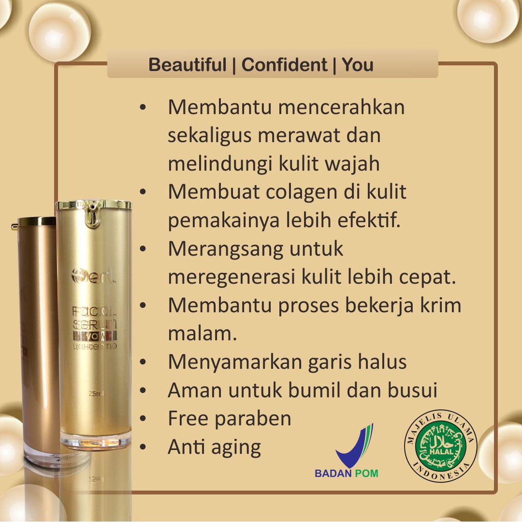 B Erl Serum Wajah Serum Glowing Serum Wajah Glowing BPOM Serum Berl Serum Serum Wajah