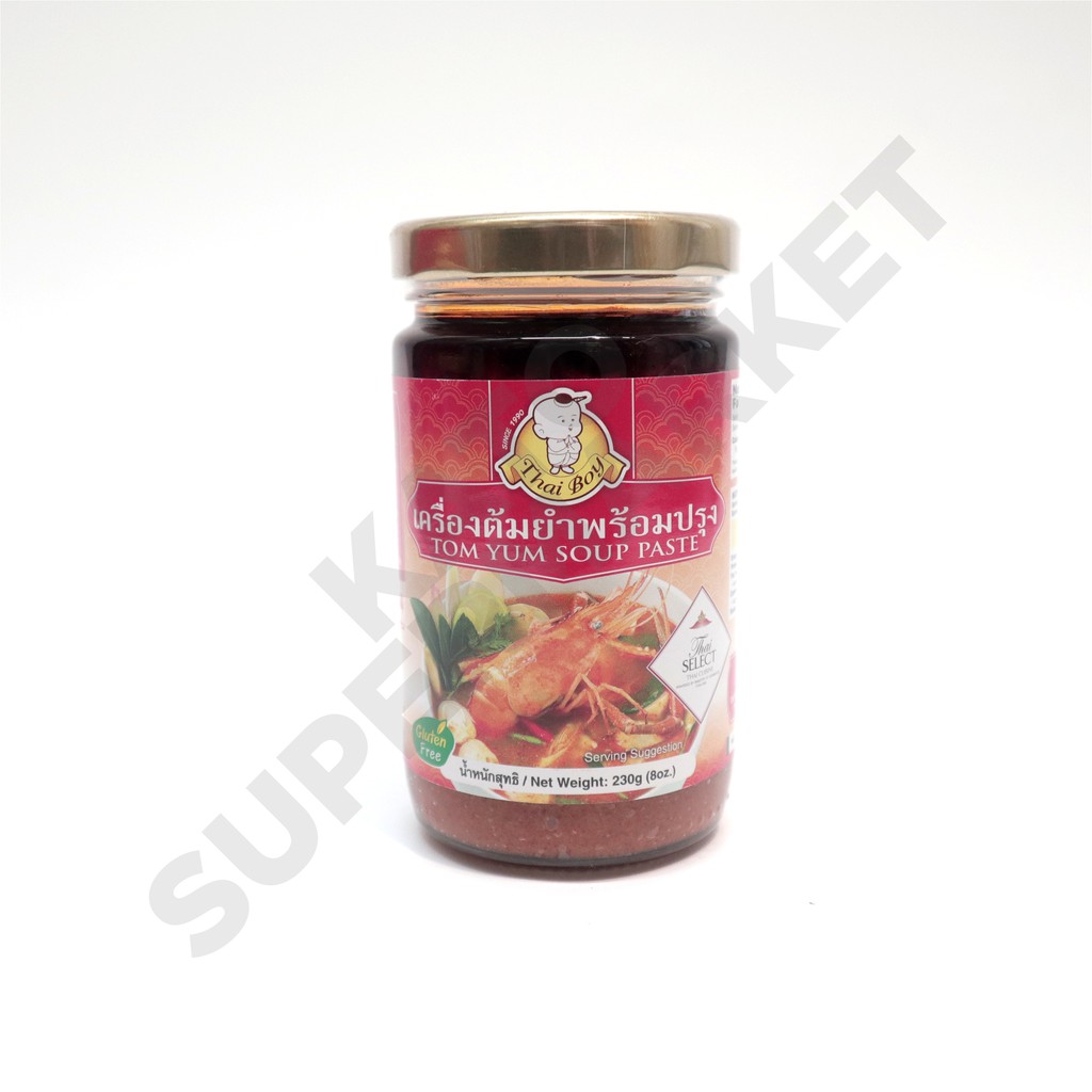 

Thai Boy Tom Yum Soup Paste 125Gr