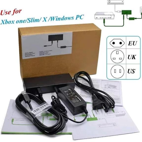 BAYAR DITEMPAT Adaptor Kinect Xbox One Pc Windows NOTE: *Refund atau retur tidak berlaku apa bila