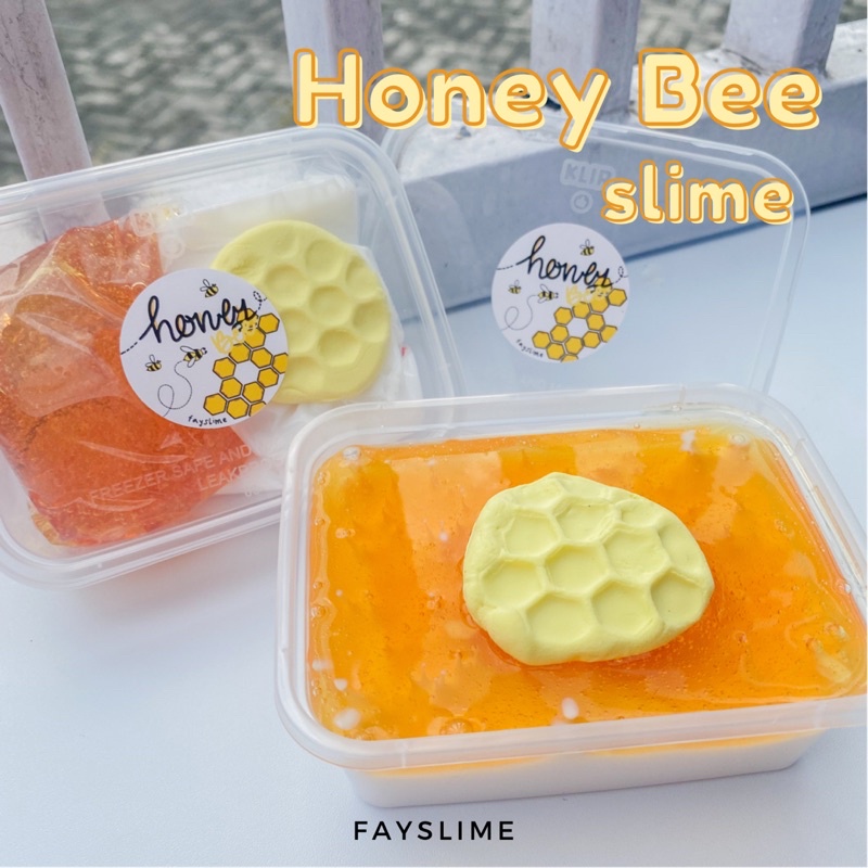 Honey Bee slime free clay madu