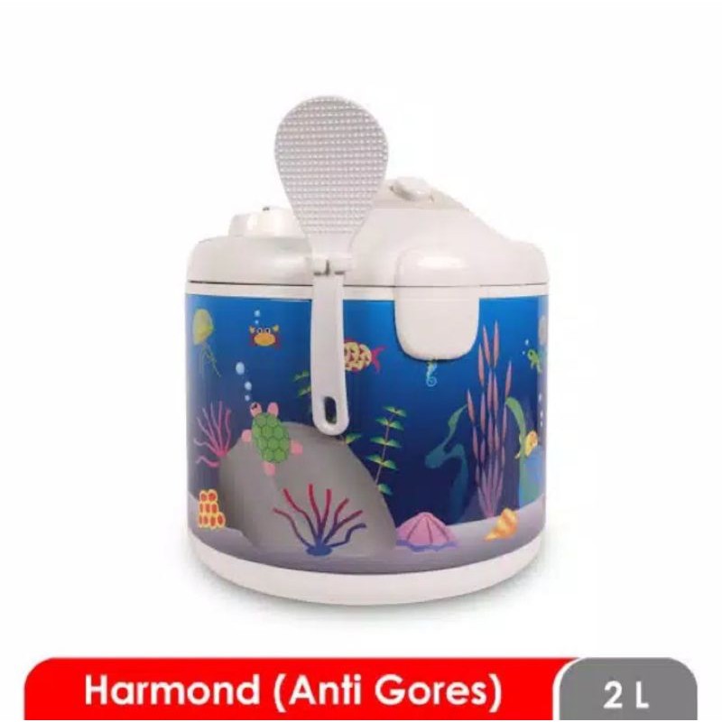 COSMOS Magic Com / Rice Cooker 2 Liter Harmond CRJ 6031 N - Garansi Resmi 1 Tahun