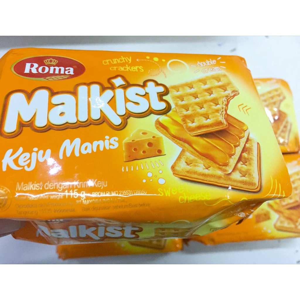 

ROMA MALKIST KEJU MANIS 90 GR AYES TOSERBA