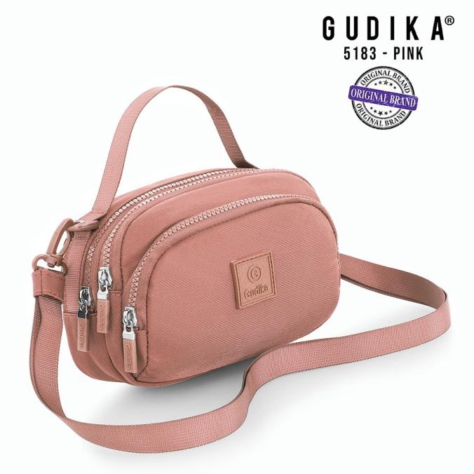 Garansi 100% Produk Original Tas wanita GUDIKA 5183 High Quality - pink .