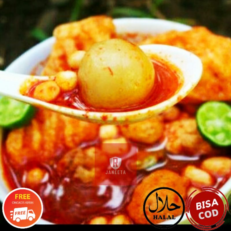 

Baso Aci Instan Isi Keju Mozarella Bumbu Geprek Khas Garut By Janeeta