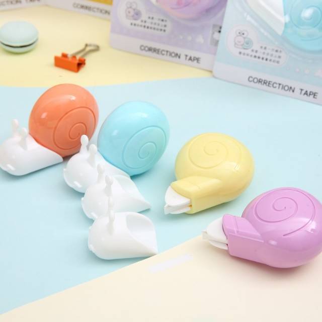 

Correction tape siput / tipex siput