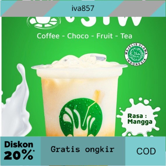 

PROMO ESTW MANGGA 1000 gr / BUBUK MINUMAN MANGGA 1000 gr GRATIS ONGKIR