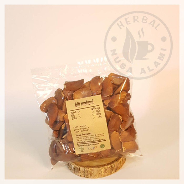 

BIJI MAHONI KERING | PREMIUM | Swietenia Macrophylla 100g