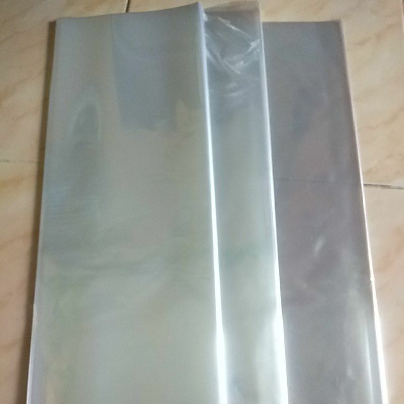 

(TIDAK ECER) Plastik parcel/souvernir polos ukuran Large/Jumbo