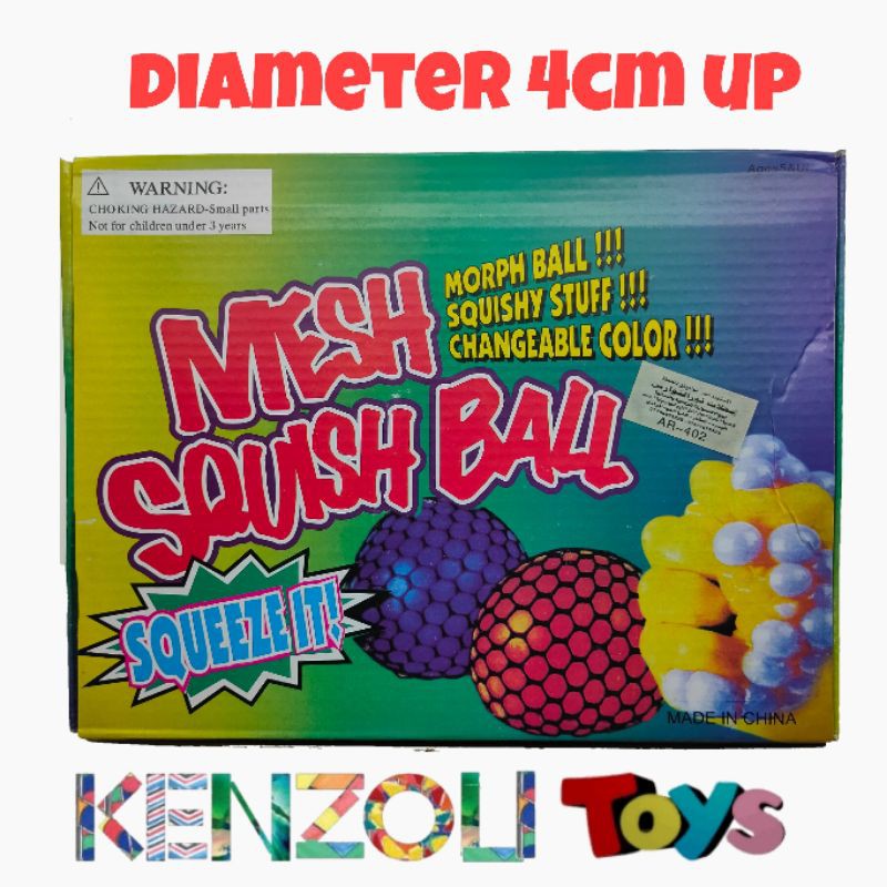 Grosir Stress Ball Smash Ball Anggur Pencet 24pc