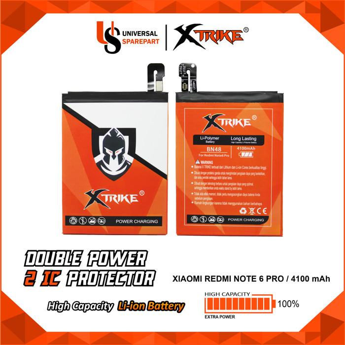 Baterai XTRIKE Double Power XIAOMI BN48 MI NOTE 2 PRO MI NOTE 6 PRO