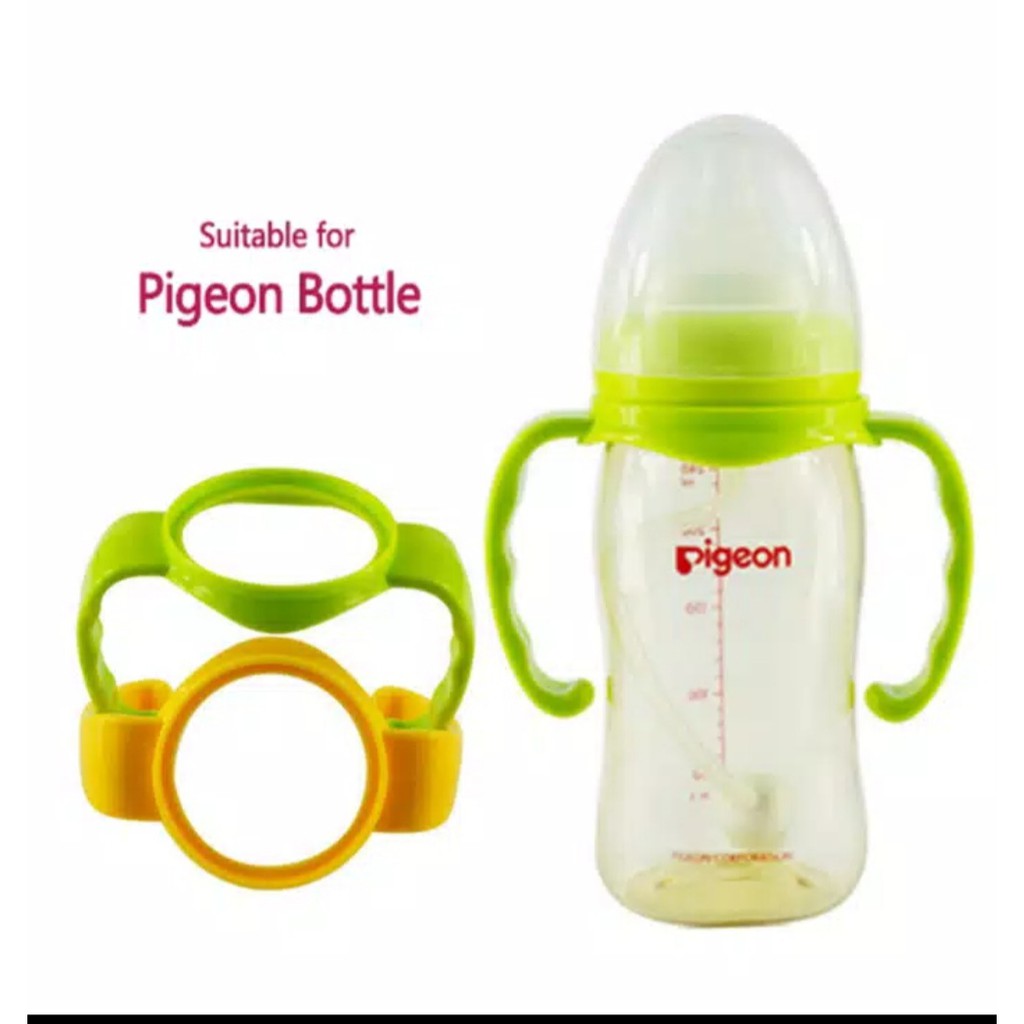 Botol Pigeon PPSU 240ml Wideneck Nipple Size M 3m / Pigeon PPSU Bottle Disney Series