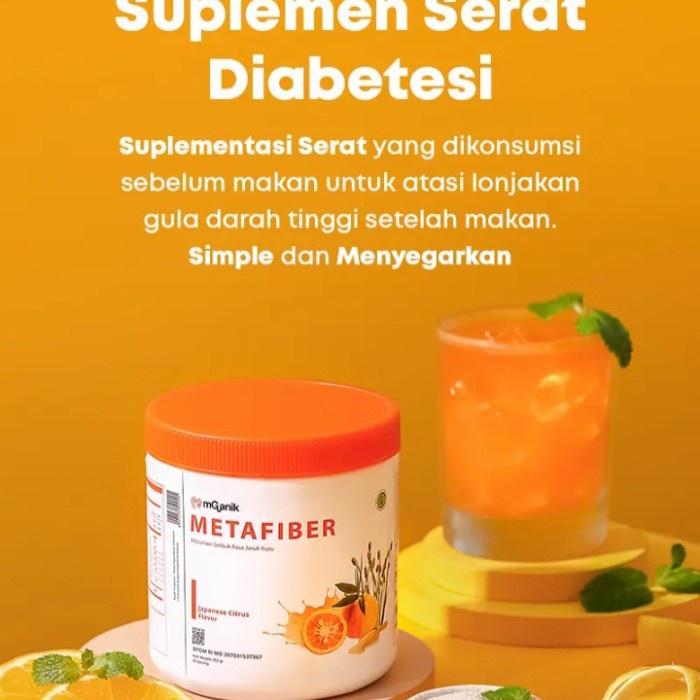 

Mganik Metafiber Diabetes Suplemen