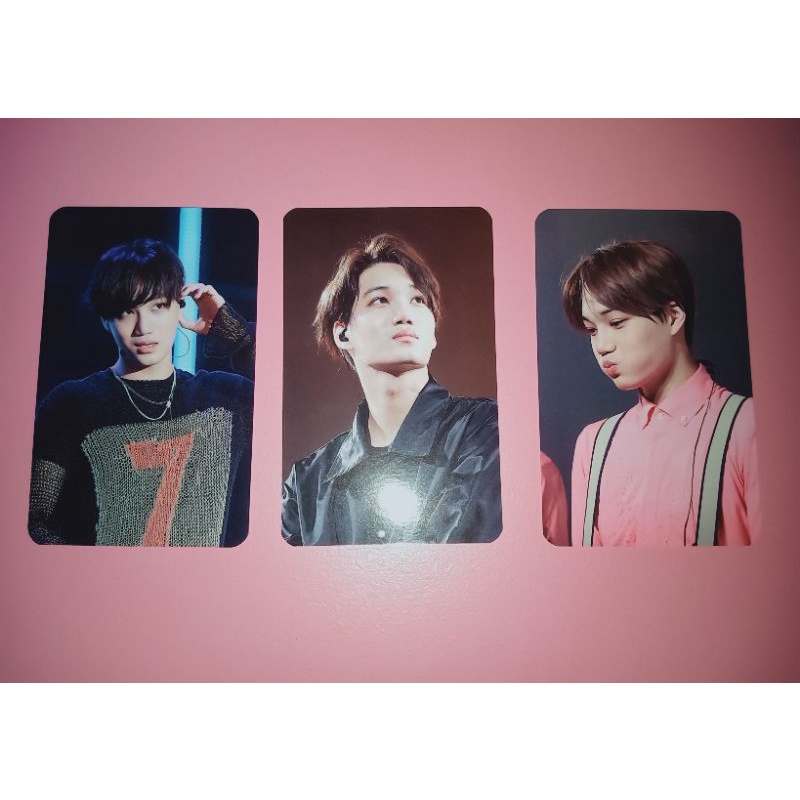 PC Photocard official kai EXO fansite