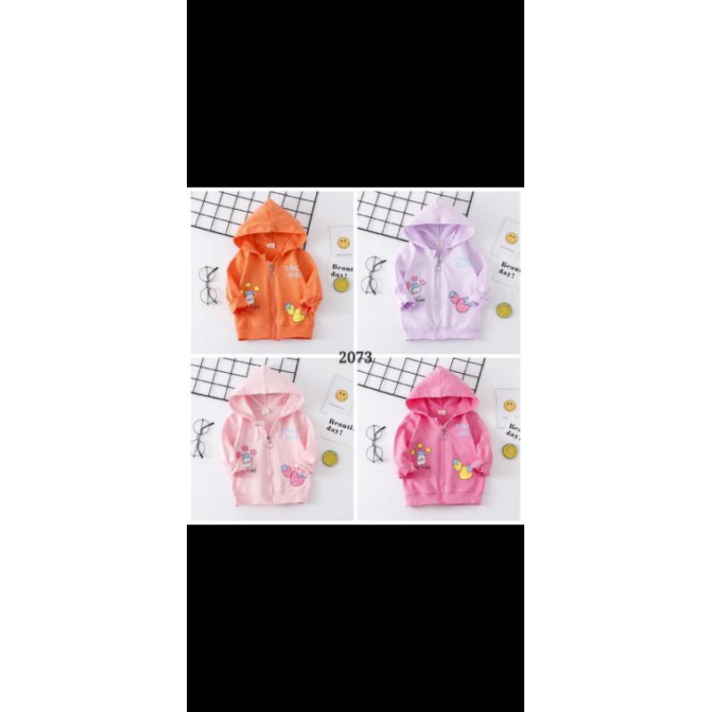 jaket hodie bayi cewek import lucu kekinian terbaru terlaris s m l xl kaos nyaman