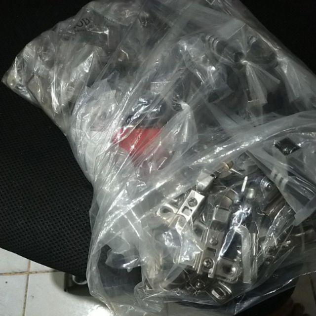 Tarikan Handle Laci Plastik Lemari Pd 160mm Hitam Chrome