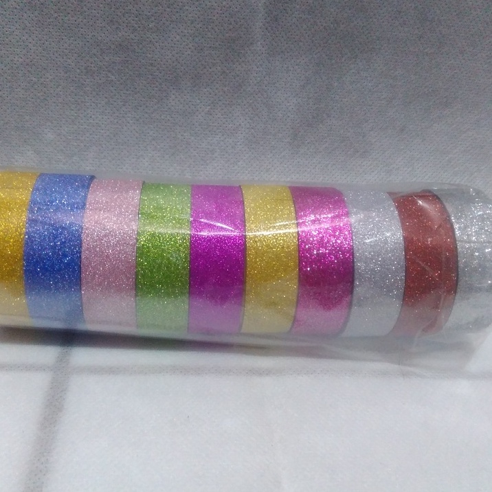 

Stiker Gliter Warna per roll