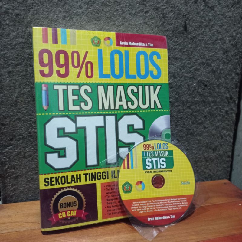 

99℅ lolos tes masuk stis sekolah tinggi ilmu statistik