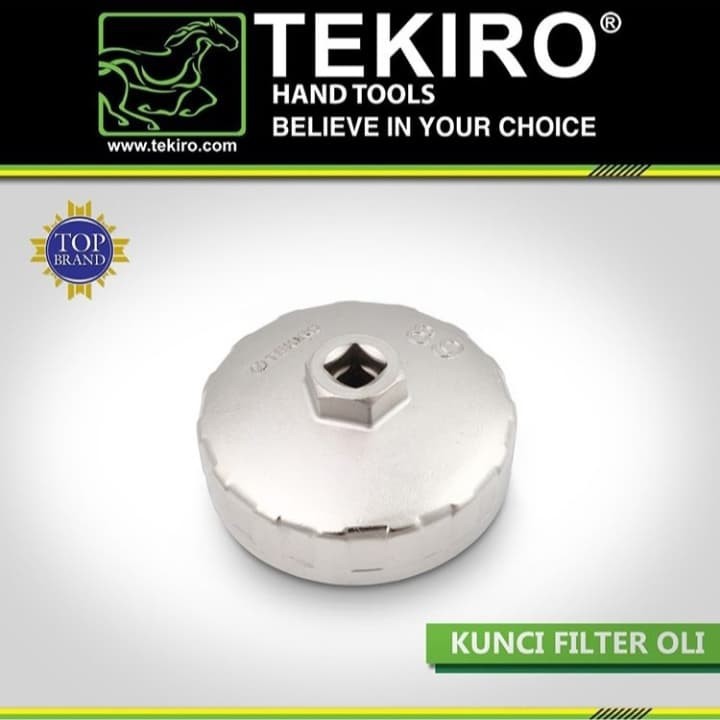 TEKIRO KUNCI OIL FILTER (BOWL TYPE) 99 MM / KUNCI OLI FILTER MANGKOK