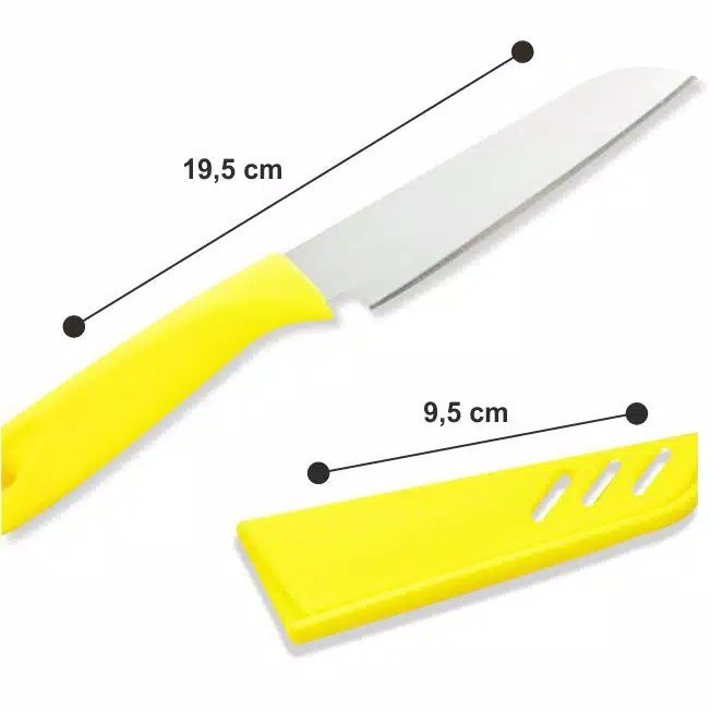 Pisau Dapur Mini Stainless steel - Pisau Buah - Pisau Dapur