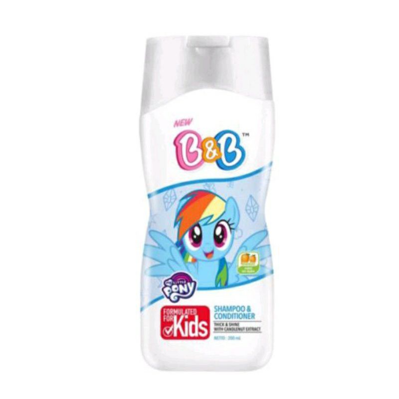 B&amp;B Kids Shampoo &amp; Conditioner 200ml