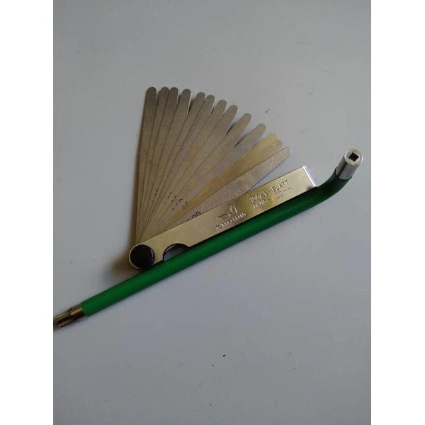 Tekiro kunci stel klep 2pcs set - fuller gauge set 2 pcs L klep puler set - alat perkakas - stelan klep motor-3